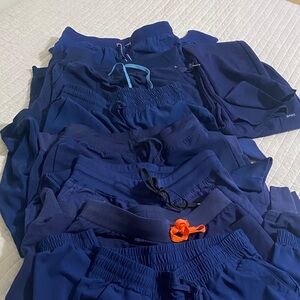 8 Navy Blue Scrub Pants Collection